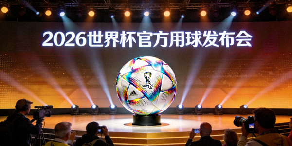 2026世界杯官方用球发布会现场照片